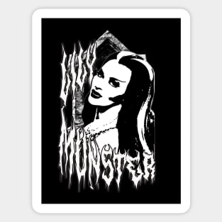 Lily Munster Sticker